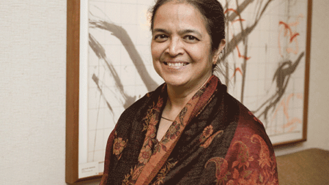 Gita Sen at Harvard Pop Center