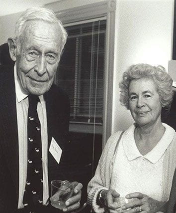 Founding Director Roger Revelle and Social Scientist Rose Frisch