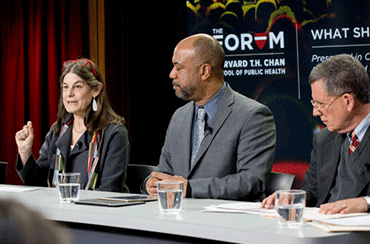 Lisa Berkman on panel of The Forum on What Shapes Health