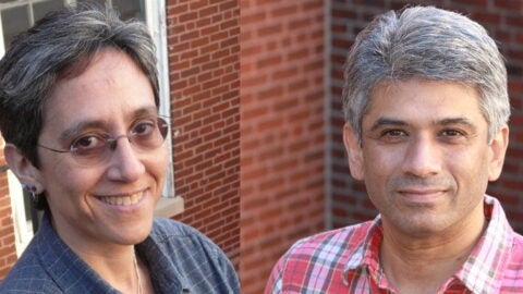 Head shots of Nancy Krieger and S V Subramanian