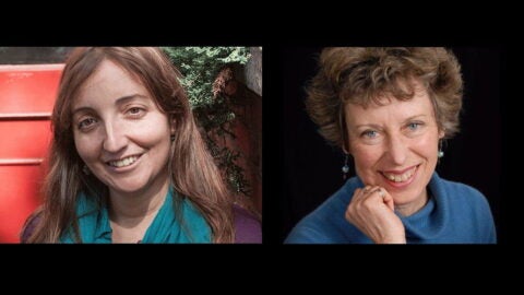 Head shot of Xiana Bueno and Mary Brinton