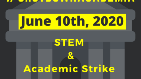 Black Lives Matter Shutdown academia graphic