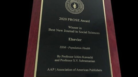 Prose Award to Social Science & Medicine