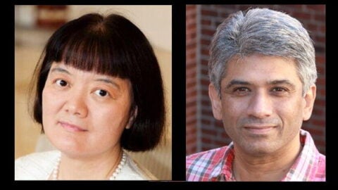 Head shot of Chunling Lu and Subu Subramanian
