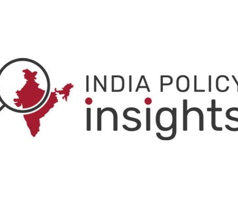 India Policy Insights logo: a magnifying glass over India