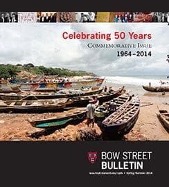 Cover of Spring 2014 Bow Street Bulletin