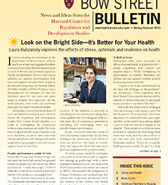 Cover of Spring 2013 Bow Street Bulletin
