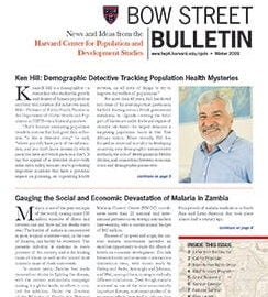Cover of Bow Street Bulletin Winter 2009