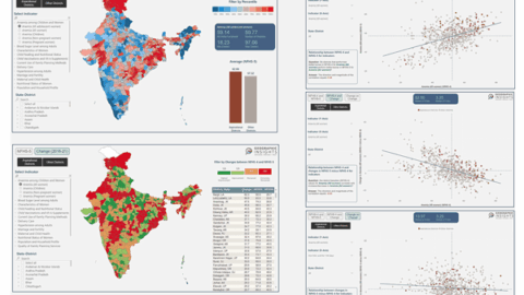 Screen shot of Policy Tracker dashboard