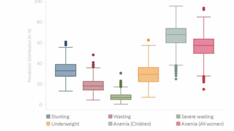 Box plot graph for India Policy Insights' policy brief