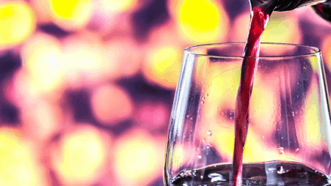 Glass of red wine from Flickr