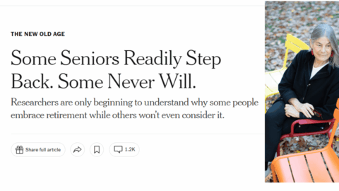 Headline from NYT