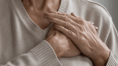 Hands on heart