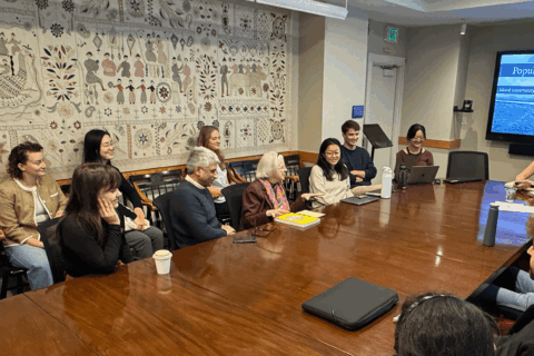 Seminar in conference room