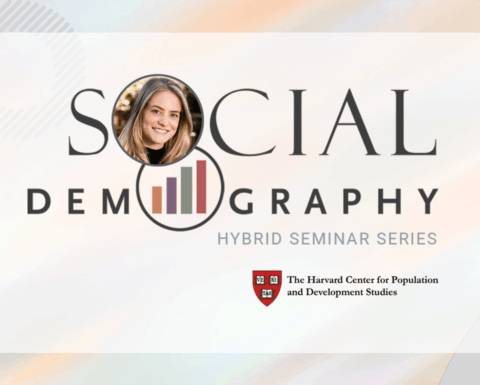 SDS logo and headshot of Kate Beach