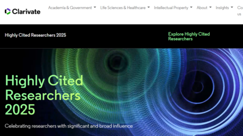 Clarivate Highly cited researchers