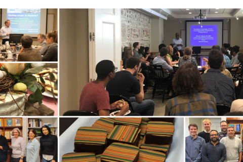 Collage of events