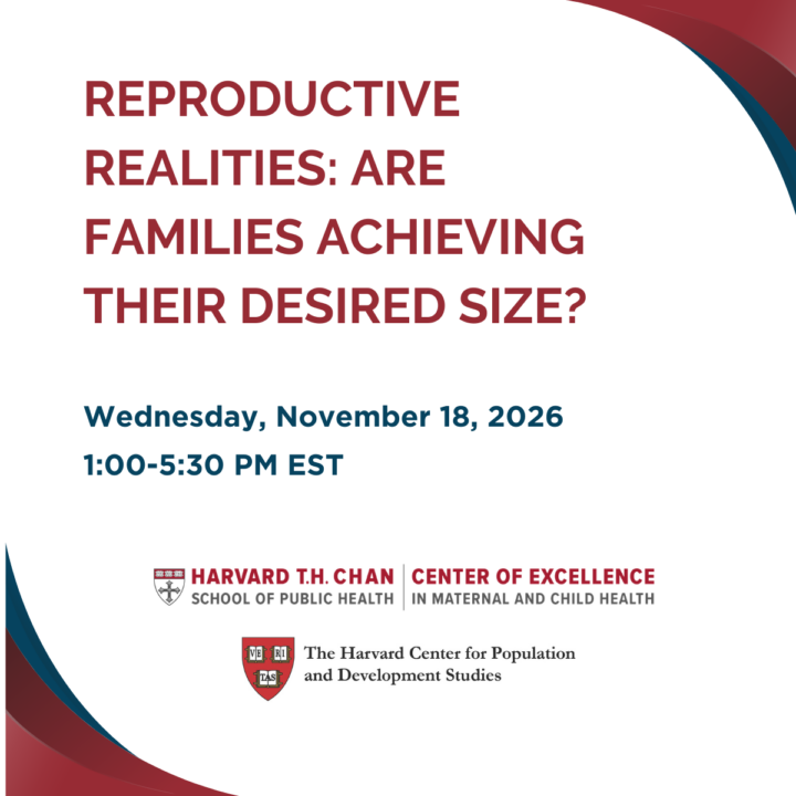 MCH reproductive realities event
