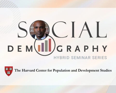 Social Demography Seminar and headshot of Ba